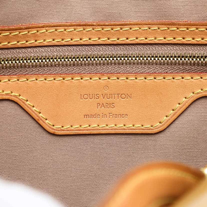 Louis Vuitton Monogram Vernis Brea MM Gold Leather Good condition - Box View