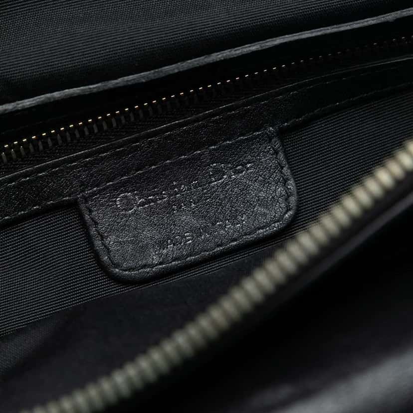 Dior Small Lambskin Karenina Frame Bag Black Leather Very good condition - Box View