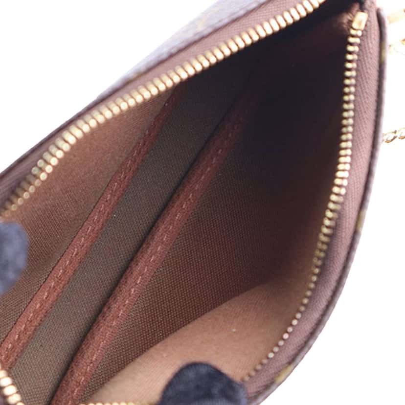 Louis Vuitton Monogram Mini Pochette Accessoires Brown Very good condition - Box View