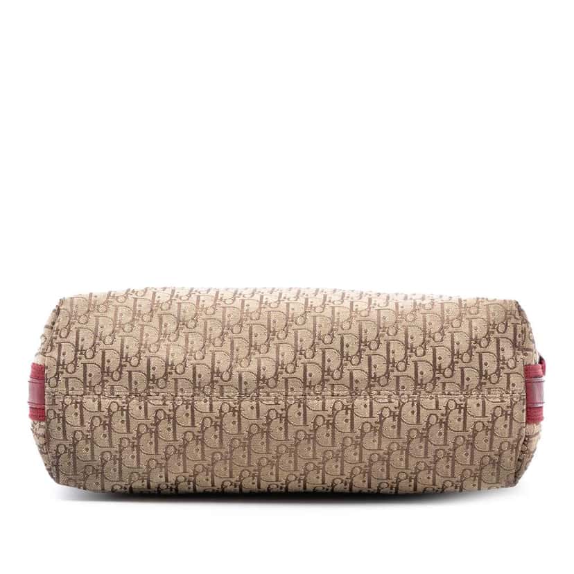 Dior Diorissimo Trotter Canvas Street Chic Crossbody Brown Canvas Very good condition - Inside View