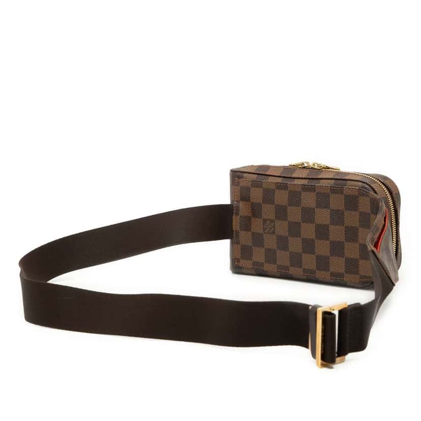 Louis Vuitton Damier Ebene Geronimos Brown Very good condition - Back View