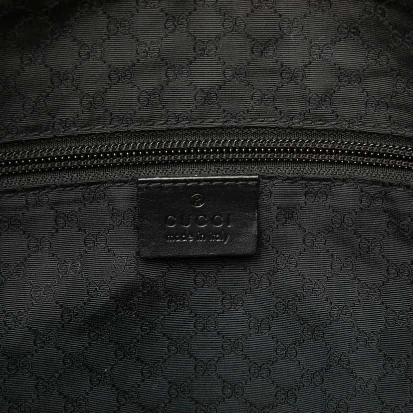 Gucci Nylon Shoulder Bag Black Very good condition - Box View