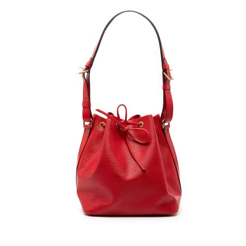 Louis Vuitton Epi Petit Noe Red Leather Very good condition - Front View
