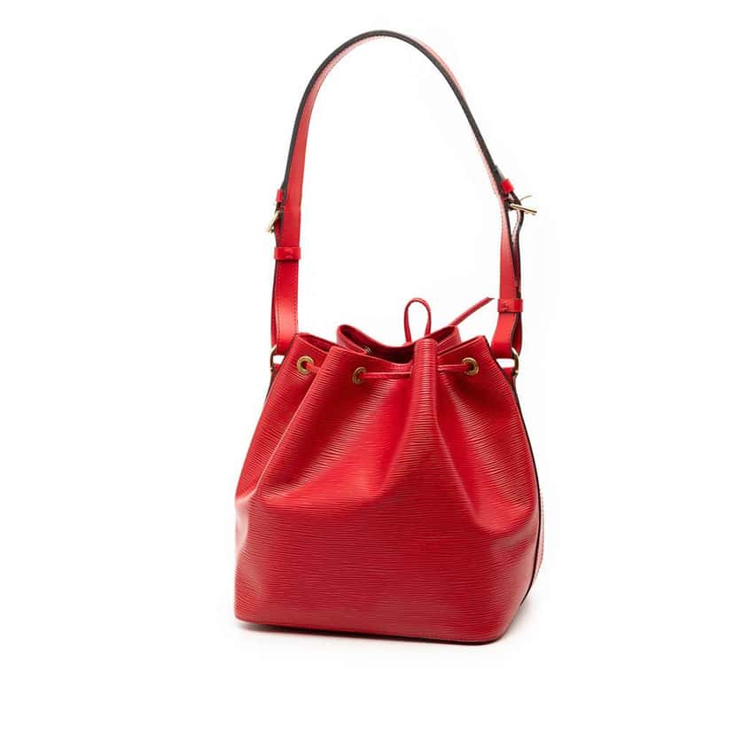 Louis Vuitton Epi Petit Noe Red Leather Very good condition - Back View