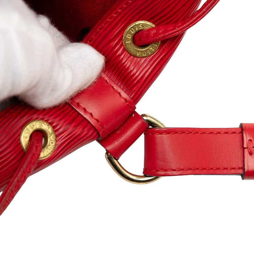 Louis Vuitton Epi Petit Noe Red Leather Very good condition - Box View