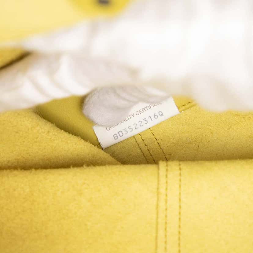 Bottega Veneta Leather Intrecciomirage Tote Yellow Leather Very good condition - Box View