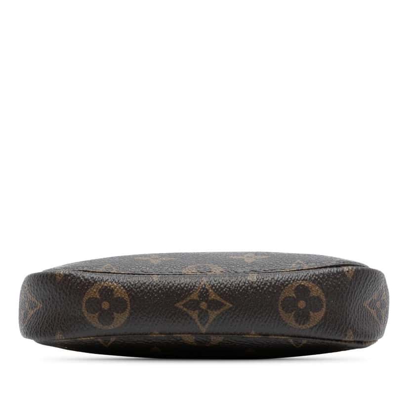 Louis Vuitton Monogram Mini Pochette Accessoires Brown Very good condition - Inside View