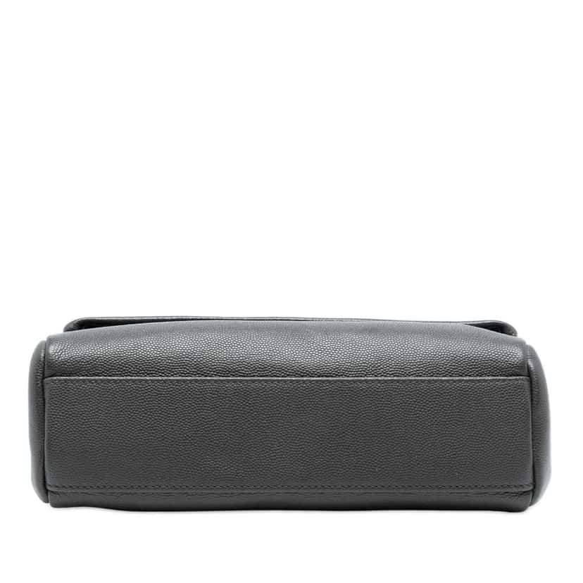 Saint Laurent Medium Grain De Poudre West Hollywood Crossbody Black Leather Very good condition - Inside View