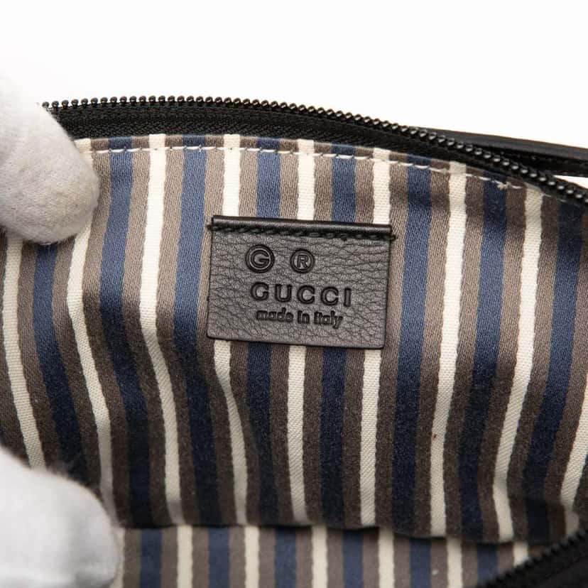 Gucci GG Canvas Boat Black Canvas Very good condition - Box View
