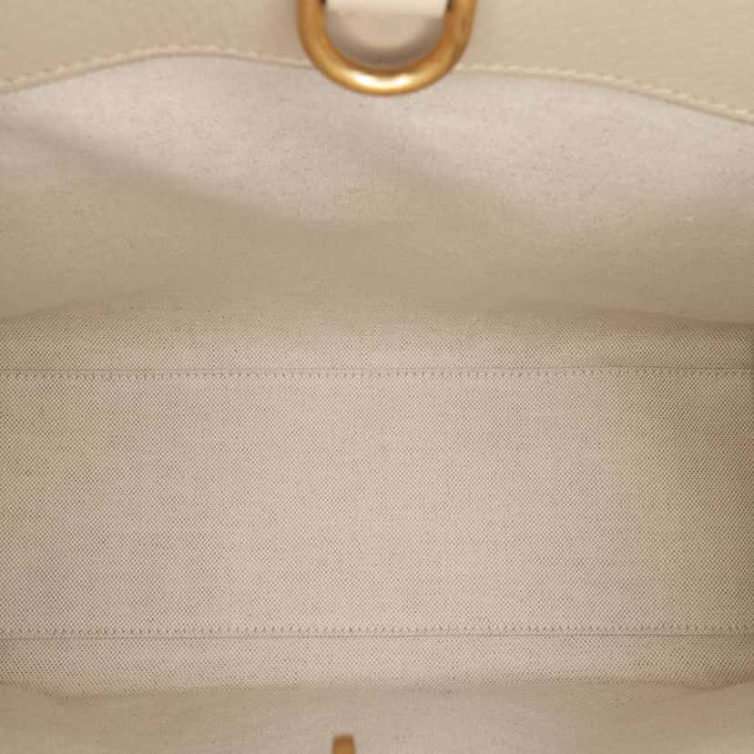 Gucci Small GG Supreme Interlocking G Tote Brown Canvas Very good condition - Model View