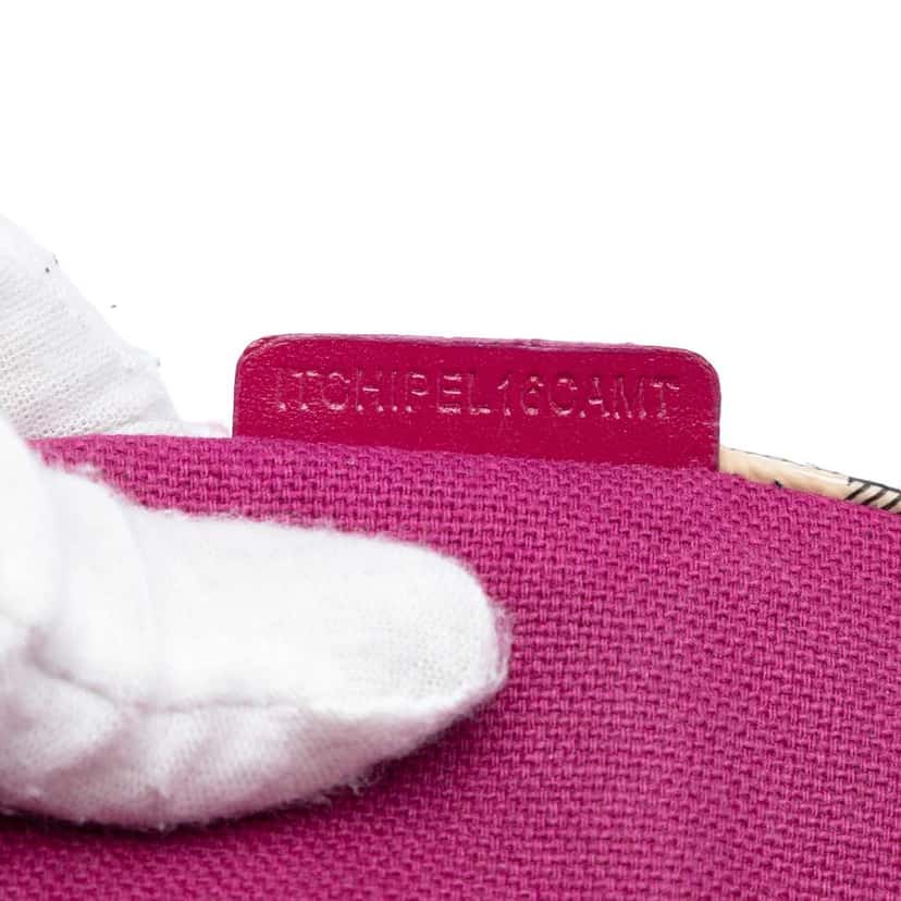 Burberry Small Haymarket Check Coated Canvas Canterbury Tote Brown Canvas Very good condition - Box View