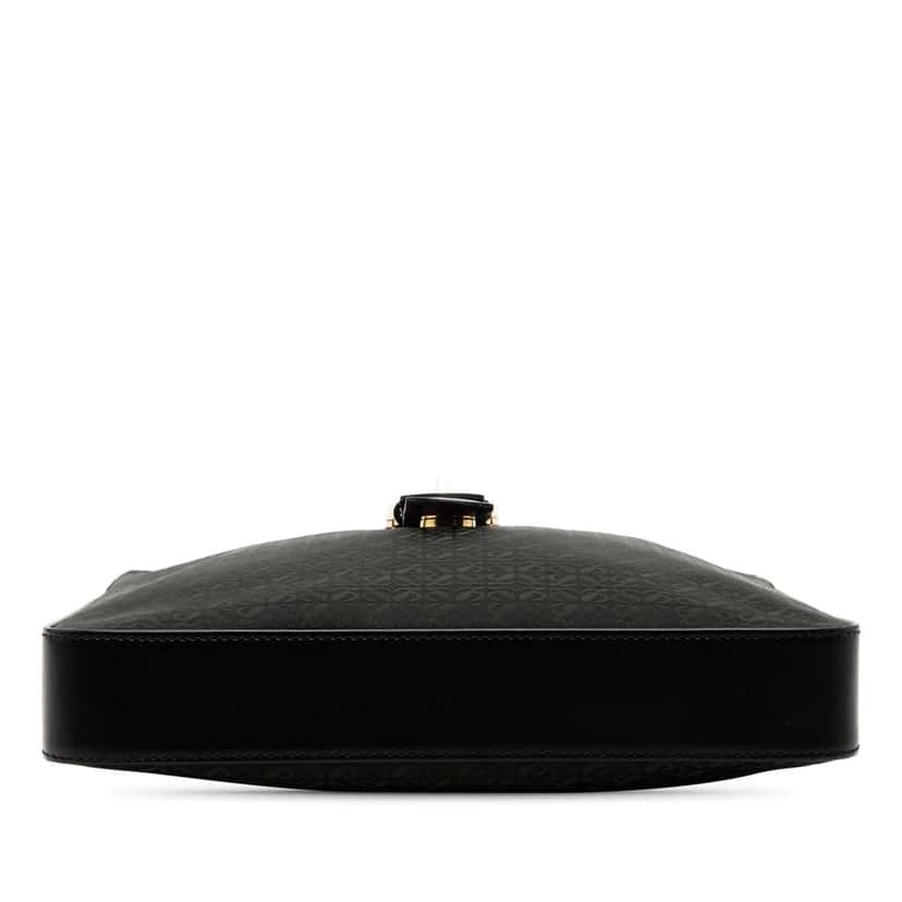 Loewe Anagram Canvas Shoulder Bag Black Canvas Very good condition - Inside View