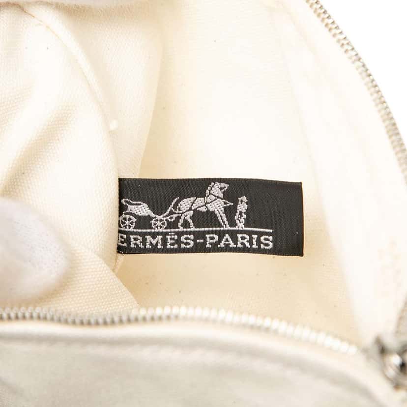 Hermès Canvas Sac De Plage Brown Canvas Very good condition - Box View