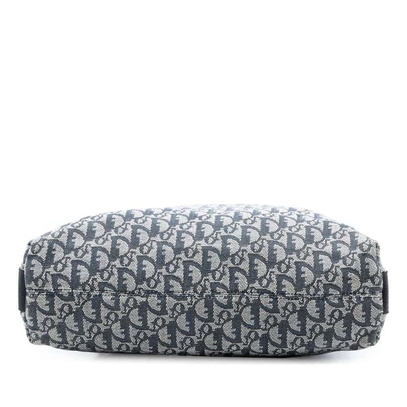 Dior Diorissimo Trotter Canvas Crossbody Blue Canvas Very good condition - Inside View