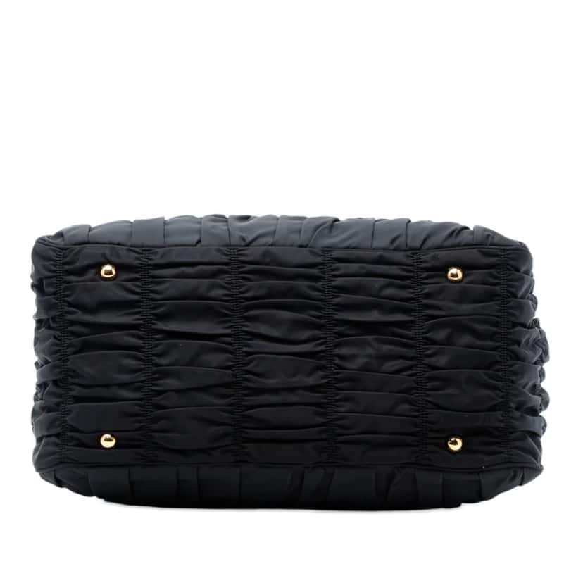 Prada Tessuto Gaufre Satchel Black Very good condition - Inside View