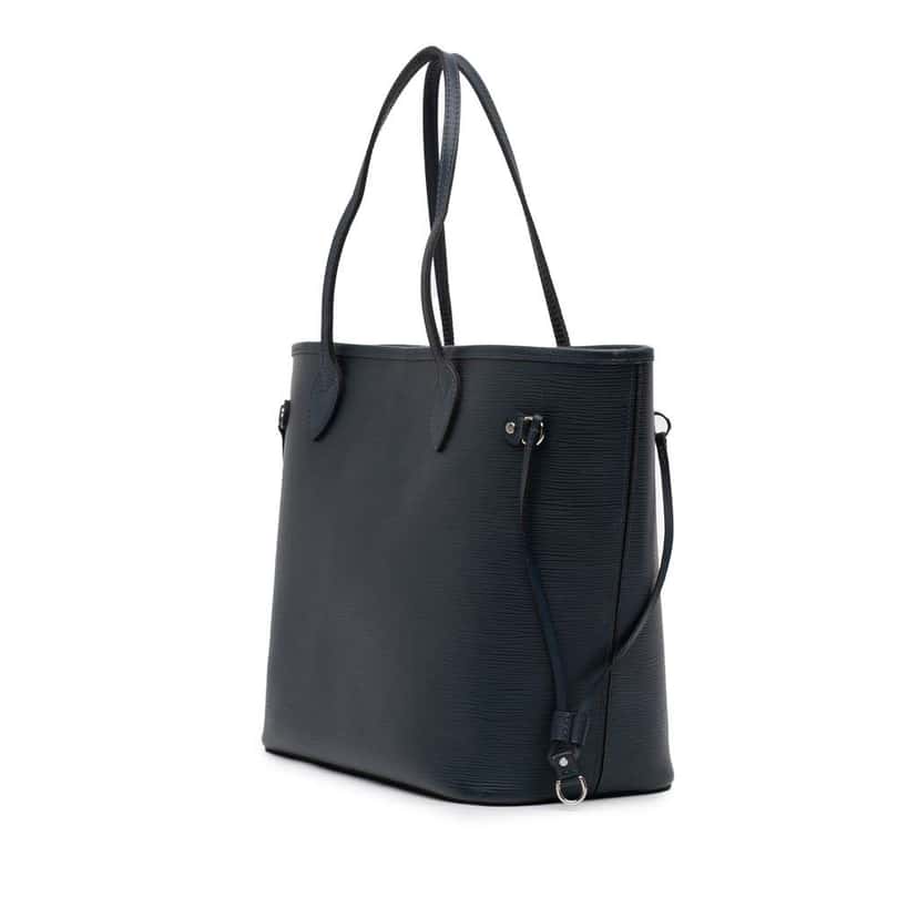 Louis Vuitton Epi Neverfull MM Blue Leather Very good condition - Back View