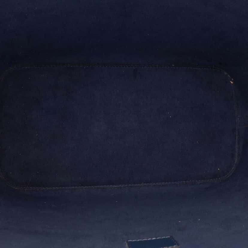 Louis Vuitton Epi Neverfull MM Blue Leather Very good condition - Model View