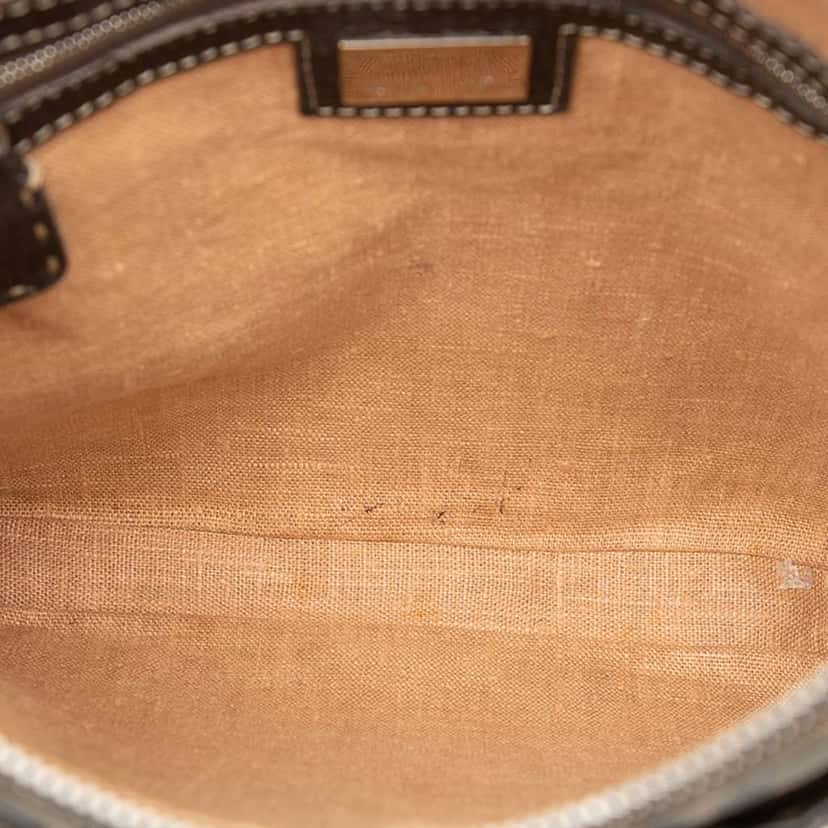 Fendi Zucca Canvas Selleria Crossbody Brown Canvas Very good condition - Model View