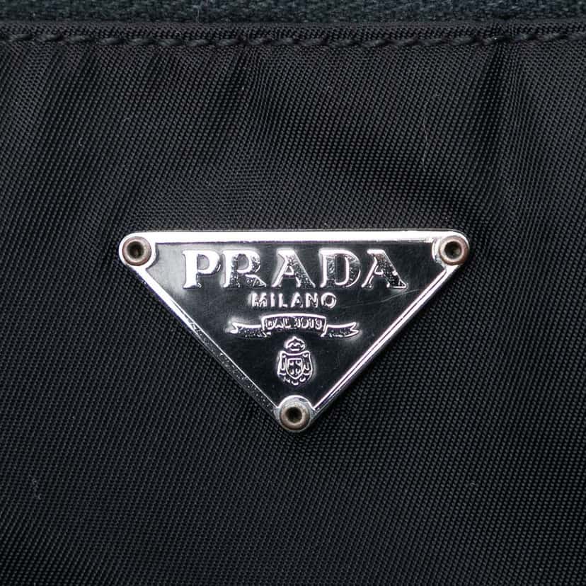Prada Tessuto Tote Black Very good condition - Box View