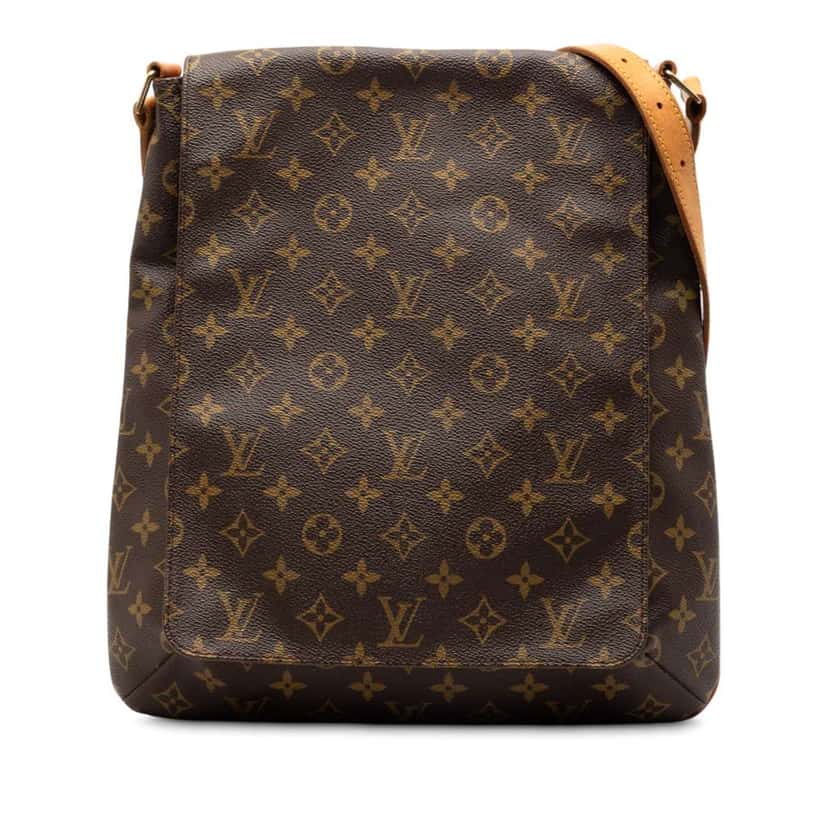 Louis Vuitton Monogram Musette Salsa GM Brown Good condition - Front View