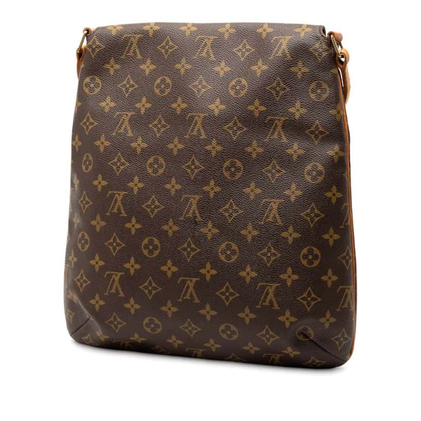 Louis Vuitton Monogram Musette Salsa GM Brown Good condition - Back View