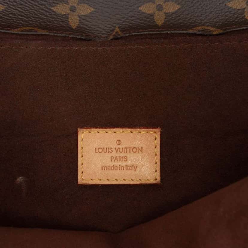 Louis Vuitton Monogram Pochette Metis Brown Very good condition - Box View