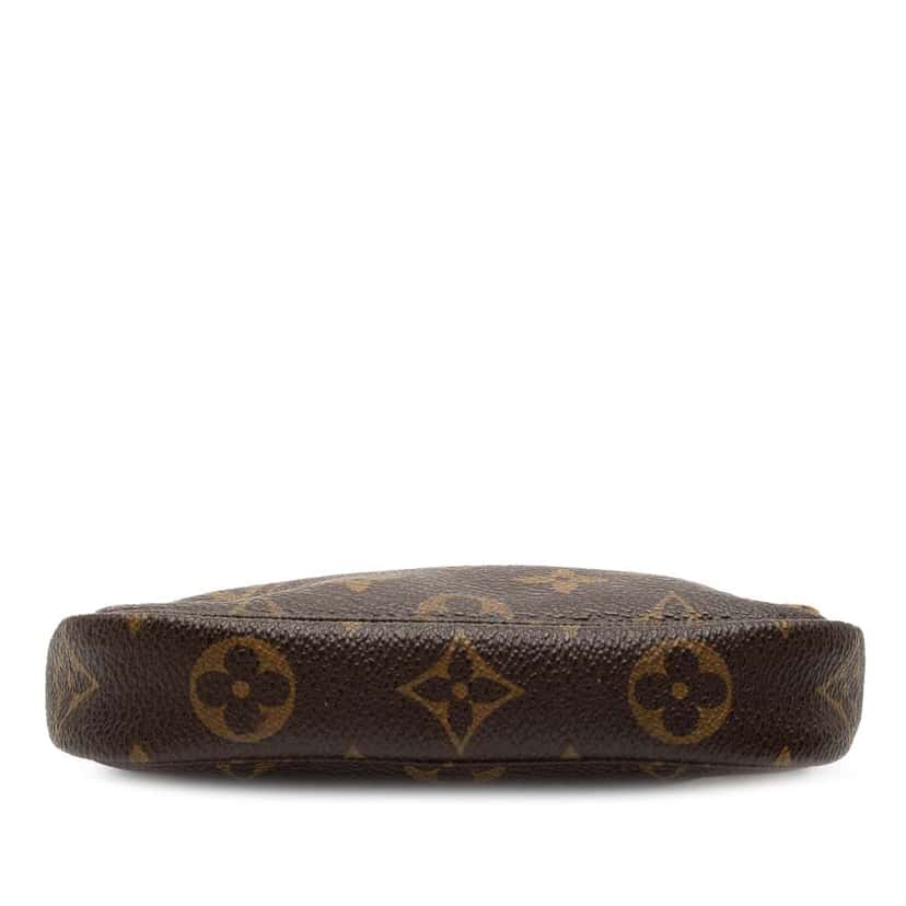 Louis Vuitton Monogram Mini Pochette Accessoires Brown Very good condition - Inside View
