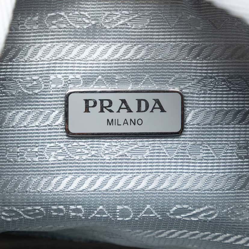 Prada Mini Tessuto Re Edition 2000 Shoulder Bag Blue Very good condition - Box View