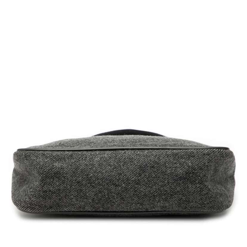 Prada Sports Line Wool Shoulder Bag Grey Wool Very good condition - Inside View