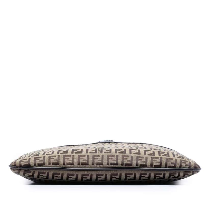 Fendi Zucchino Canvas Crossbody Brown Canvas Very good condition - Inside View