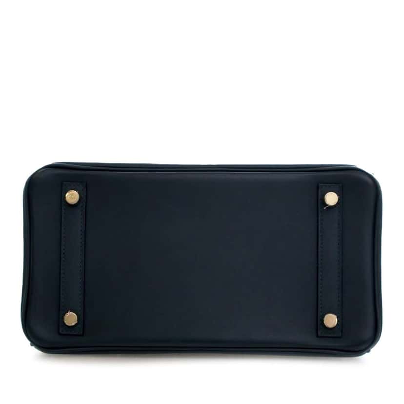 Hermès Swift Birkin Retourne 25 Green Leather Good condition - Inside View