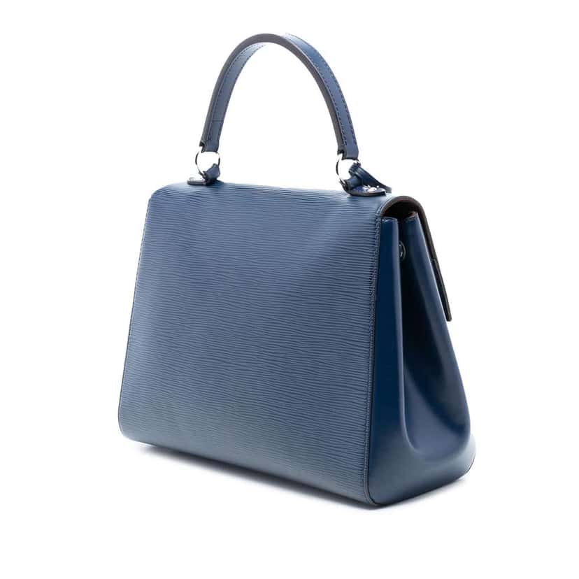 Louis Vuitton Epi Cluny MM Blue Leather Very good condition - Back View