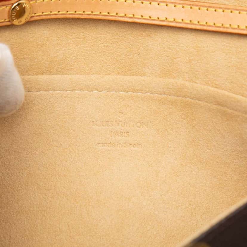 Louis Vuitton Monogram Pochette Twin GM Brown Very good condition - Box View