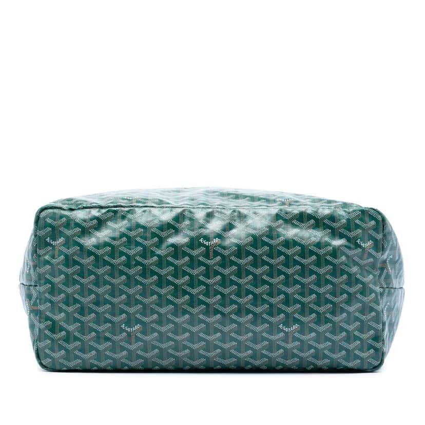Goyard Goyardine Saint Louis GM Green Canvas Very good condition - Inside View