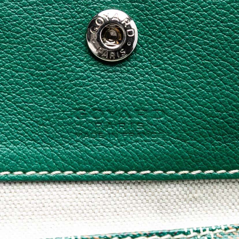 Goyard Goyardine Saint Louis GM Green Canvas Very good condition - Box View