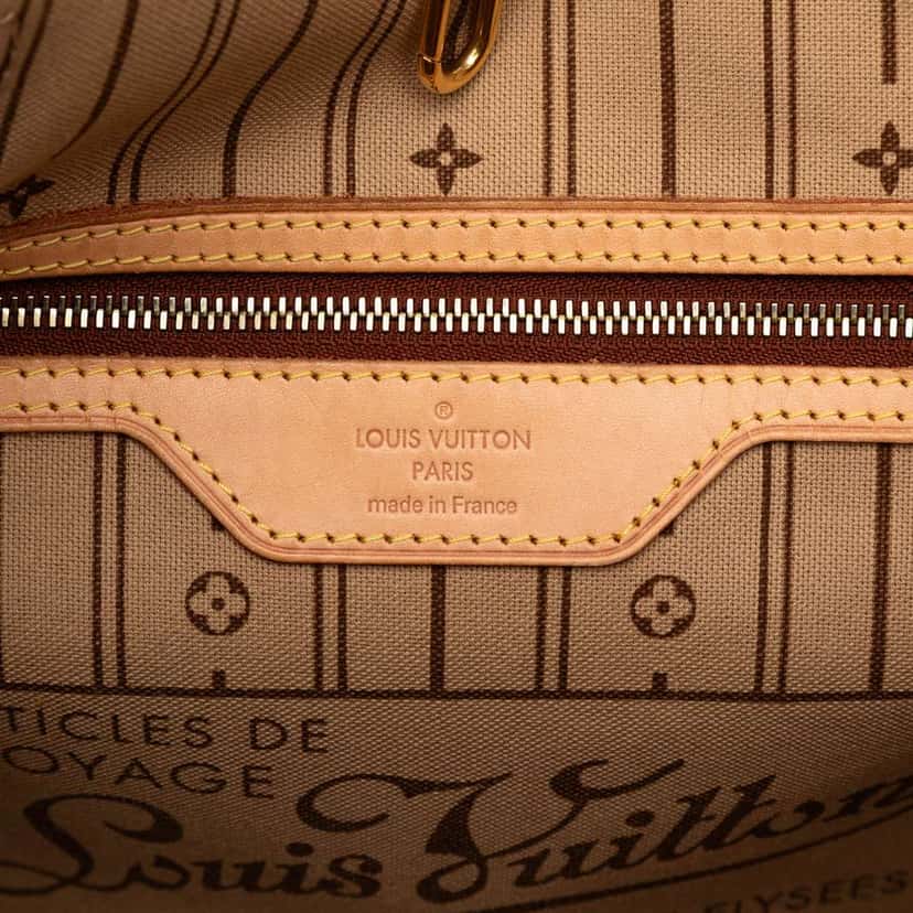 Louis Vuitton Monogram Neverfull MM Brown Very good condition - Box View