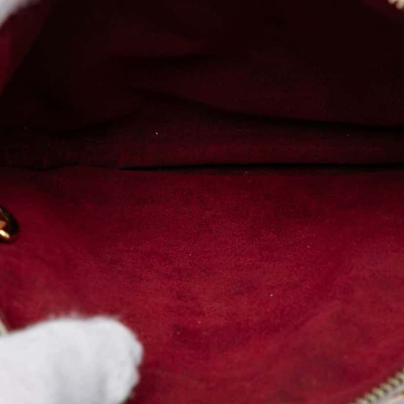 Louis Vuitton Monogram Multicolore Pochette Plate GM White Very good condition - Model View