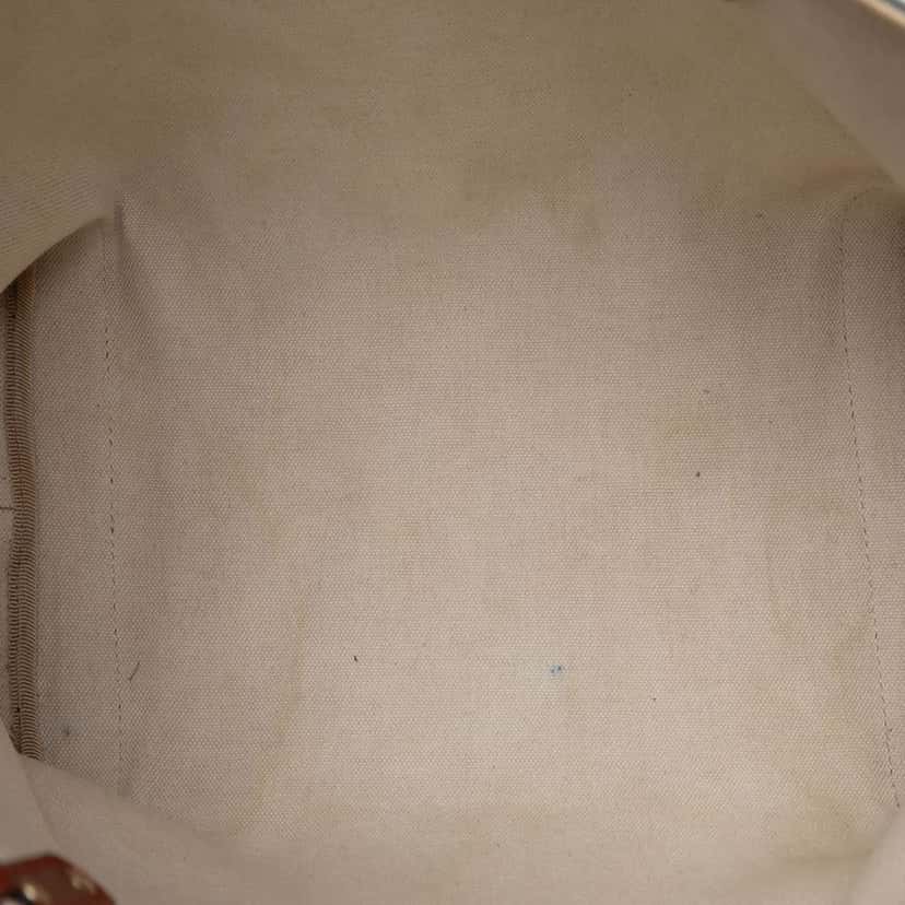 Gucci Medium GG Canvas Craft Tote Brown Canvas Very good condition - Model View