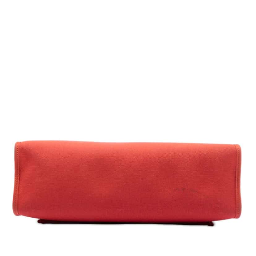 Hermès Toile Herbag Zip 31 Orange Canvas Very good condition - Inside View