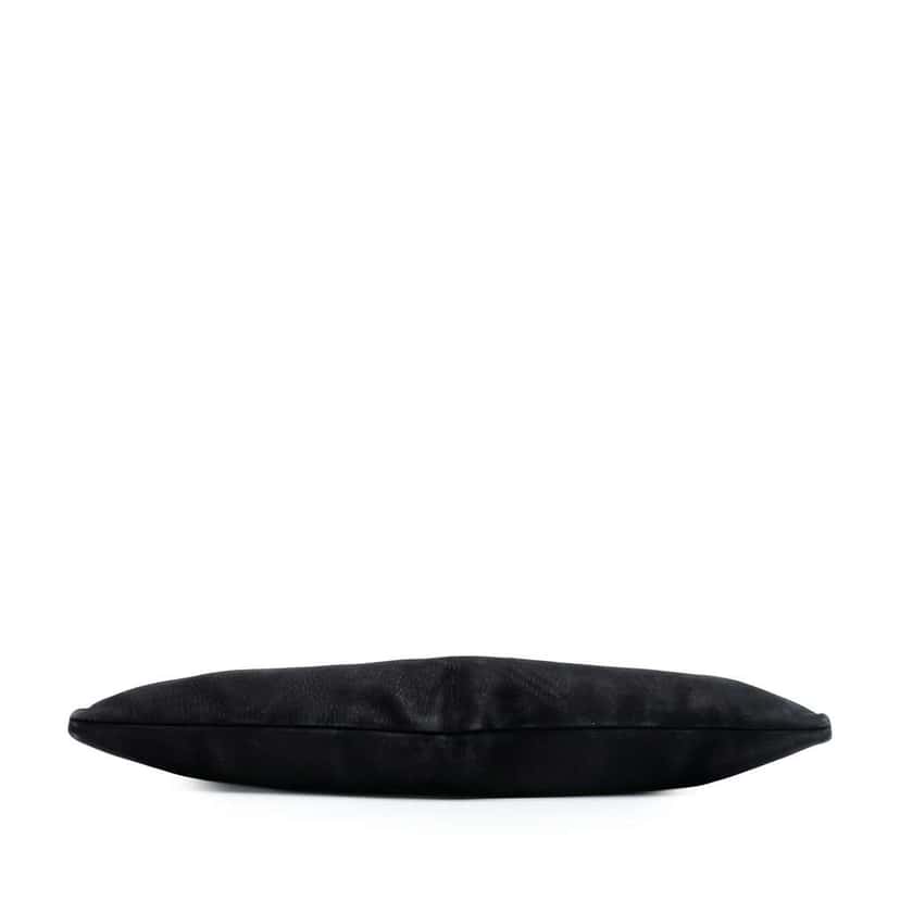 Gucci Medium Nubuck 1970 Shoulder Bag Black Leather Very good condition - Inside View