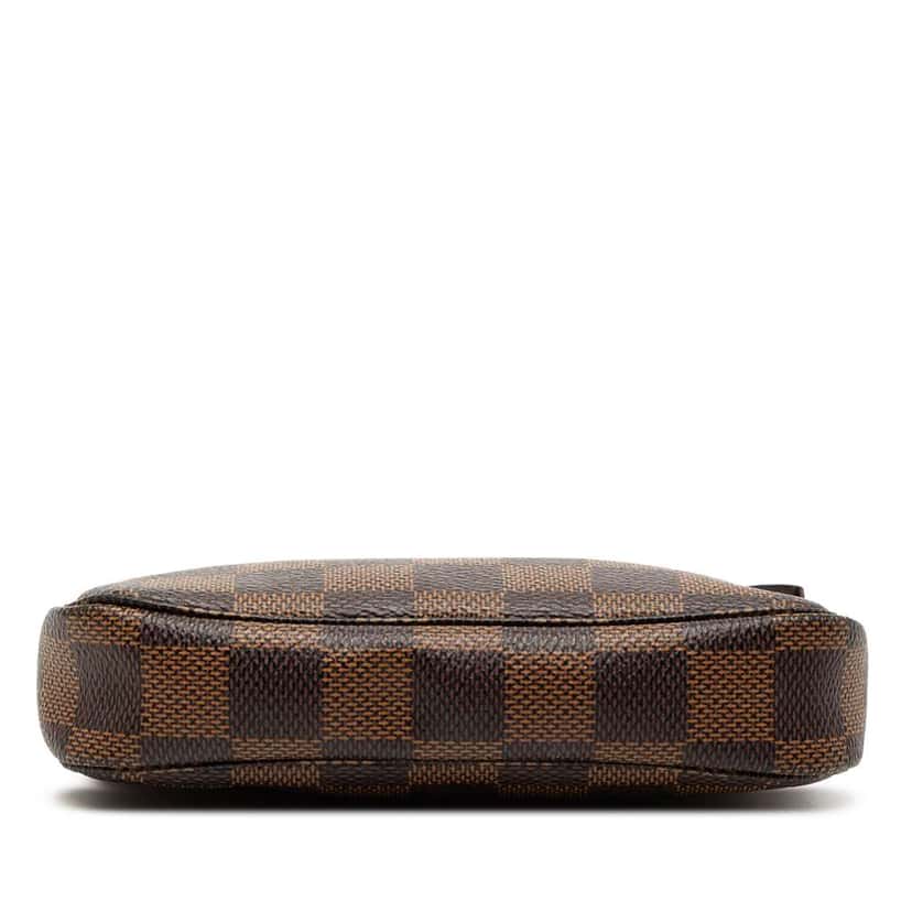 Louis Vuitton Damier Ebene Mini Pochette Accessoires Brown Very good condition - Inside View