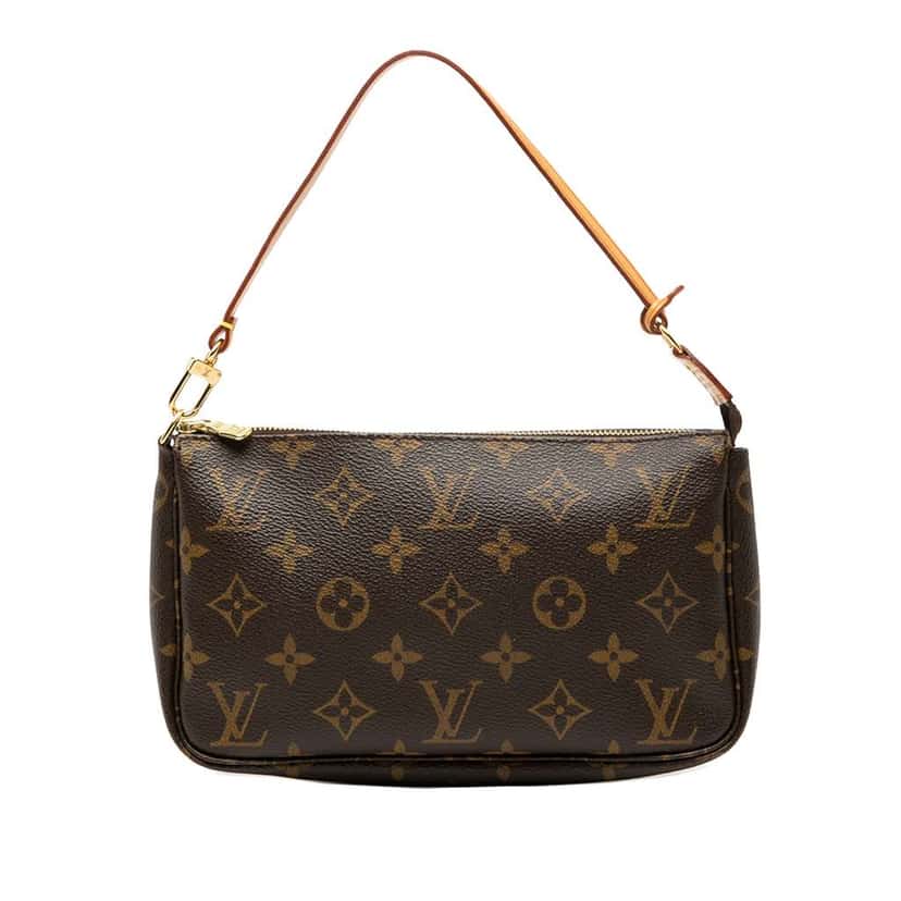 Louis Vuitton Monogram Pochette Accessoires Brown Very good condition - Front View