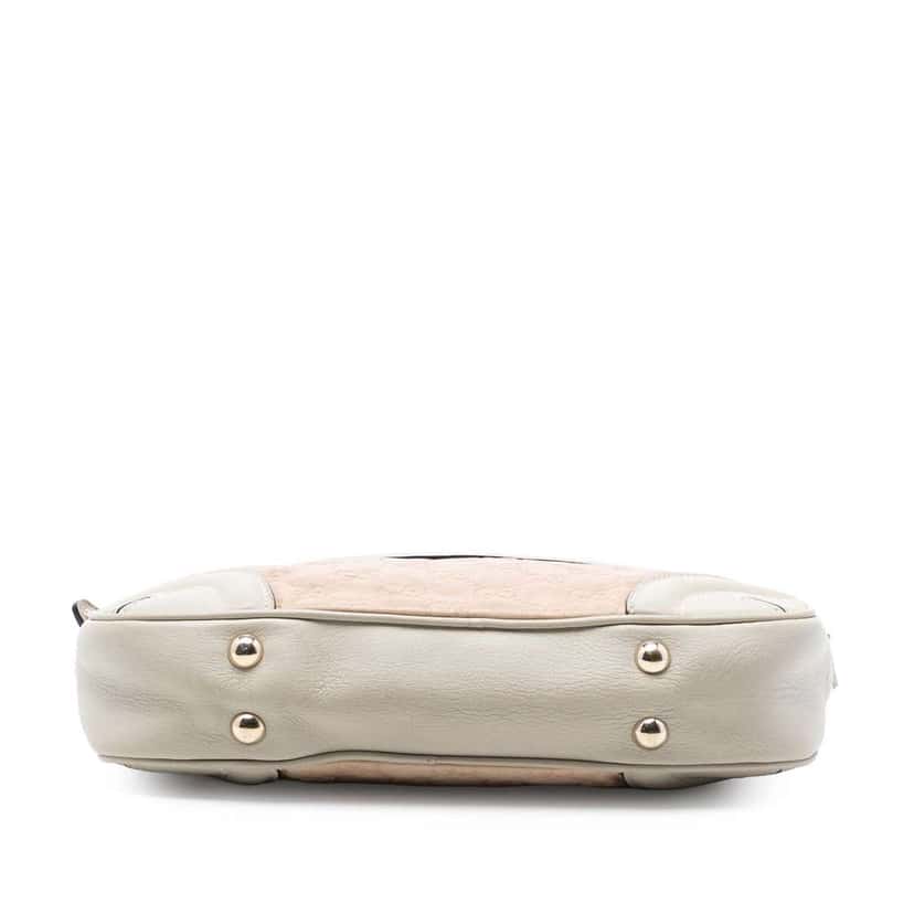 Gucci Guccissima Crest Shoulder Bag Pink Leather Very good condition - Inside View