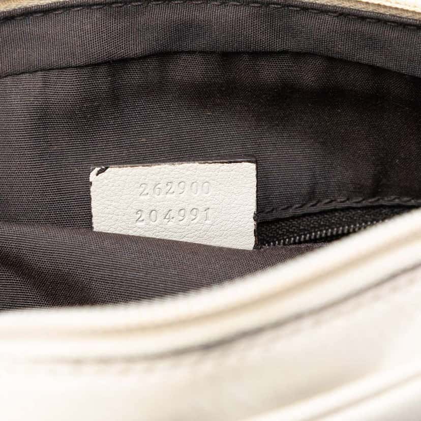 Gucci Guccissima Crest Shoulder Bag Pink Leather Very good condition - Box View