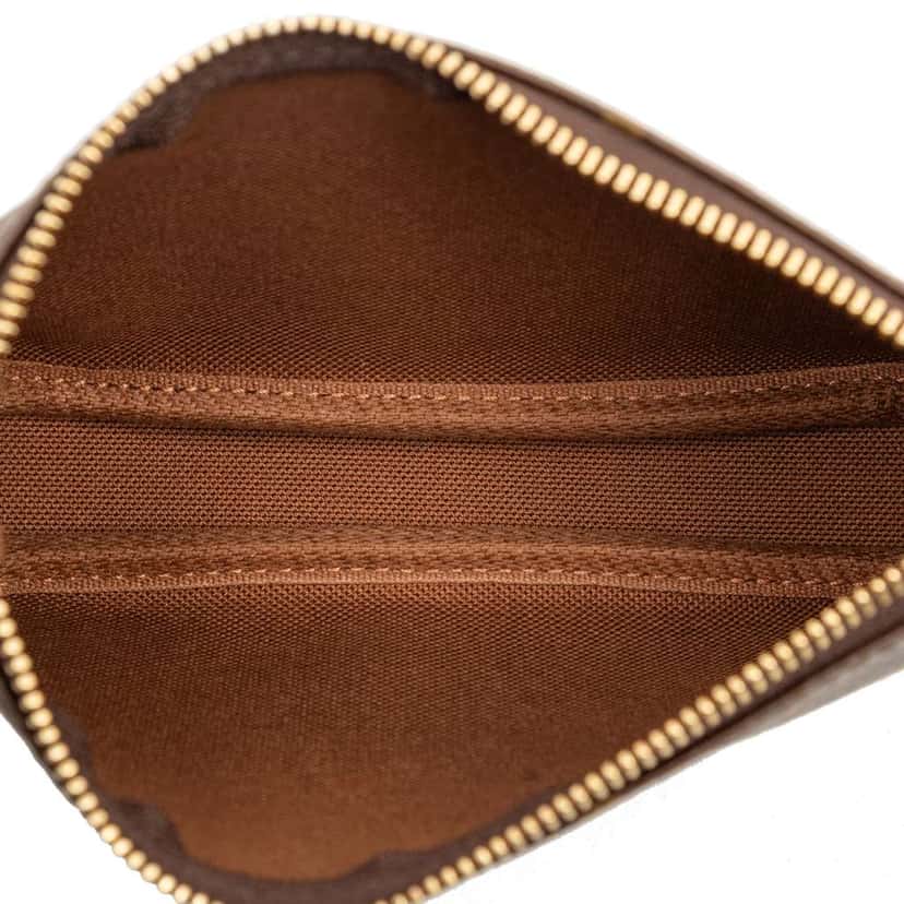 Louis Vuitton Monogram Mini Pochette Accessoires Brown Very good condition - Model View