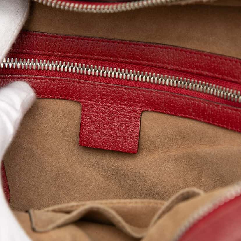 Gucci Small GG Supreme Web Tian Backpack Brown Canvas Very good condition - Box View