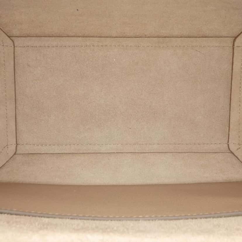 Celine Micro Grained Calfskin Belt Bag Brown Leather Very good condition - Model View