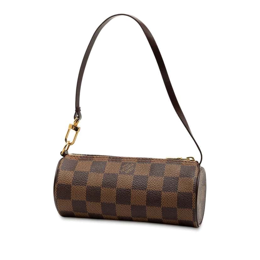 Louis Vuitton Damier Ebene Papillon Pochette Brown Good condition - Back View
