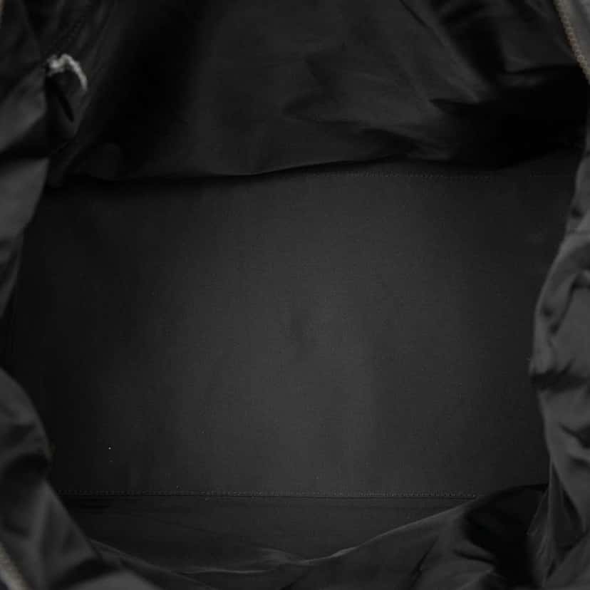 Chanel New Travel Line Nylon Travel Bag Black Very good condition - Model View