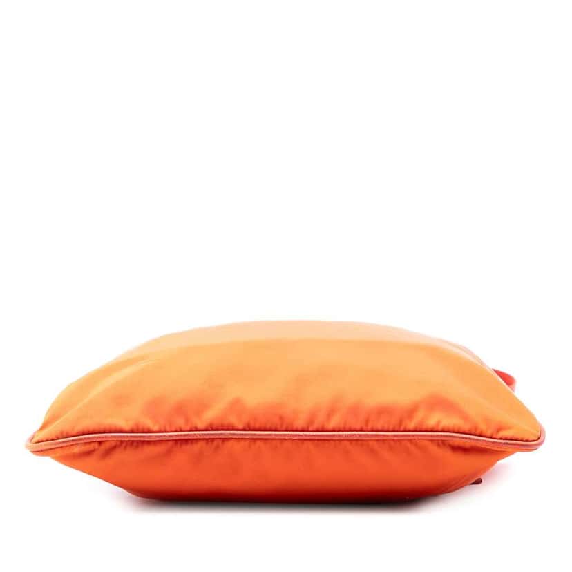 Prada Tessuto Zip Top Crossbody Orange Very good condition - Inside View